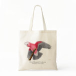 Rose Breasted Cockatoo Tote Bag