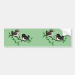Rose-breasted Grosbeak Couple Bumper Sticker