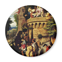 Rose By Schwind Moritz Von (Best Quality) Refrigerator Magnets