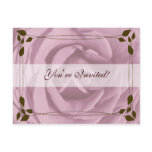 Rose & Chocolate, You're Invited! postcards