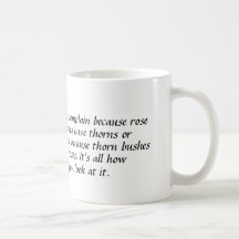 rose coffee mug