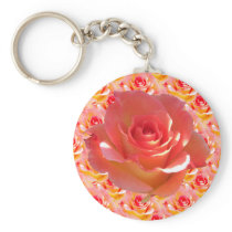Rose Cup Keychain