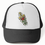 Rose Dagger Mesh Hats