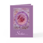 Rose Dreams - SISTER Will You Be My Maid of Honor? Card