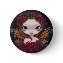 "Rose Fairy" Button