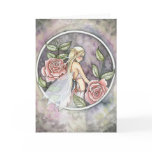 Rose Fairy Card by Molly Harrison