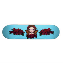 Rose Fairy Skateboard