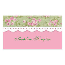 Rose Fancy Business Card
