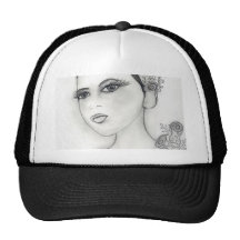 Rose Flapper Hats