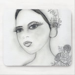Rose Flapper Mouse Pad
