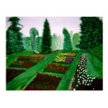 Rose Garden, Portland, Oregon watercolor painting Post Cards