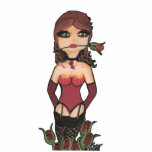 Rose Girl Quantum Cutie  Girl Photo Sculpture photo sculptures