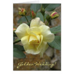 rose, Golden Wedding! Card