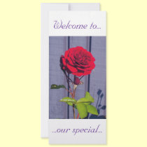 Rose Grows Merry invitations