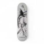 Rose Head Skate Board