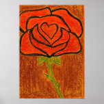 Rose Heart #6 Art Print