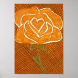 Rose Heart Art Print