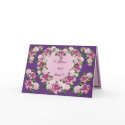 ROSE HEART CUSTOM CARD