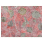 Rose leaves design in red tissue paper flyer