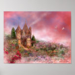 Rose Manor Art Poster/Print