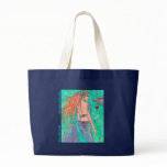 Rose Mermaid "The Gift" Dolphin Fantasy Art! bags