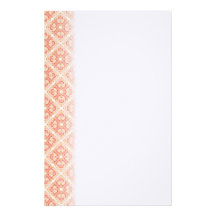 Rose Motif Stationery