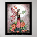 Rose of Fire Fairy Poster by Molly Harrison posters