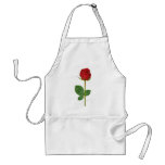Rose on apron