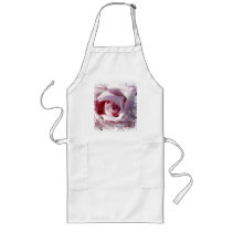 Rose Petals Long Apron