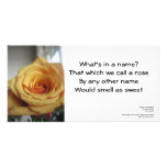 Rose photo cards