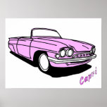 Rose Pink Capri Posters
