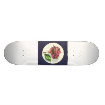 Rose Pondering Retirement Skateboard