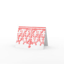 Rose Red Cathedral Note Cards