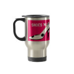 Rose Red High Fashion Shoes mugs