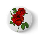 Rose Red Illustration buttons
