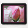 Rose Scripture Mousepad