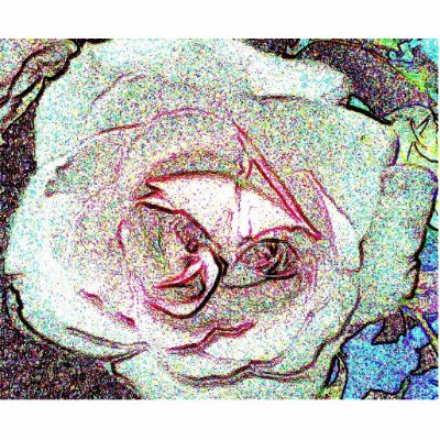 Rose sketch photo sculpture by annakata46