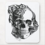 Rose Skull mousepads