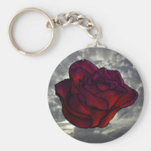 rose sky key chains