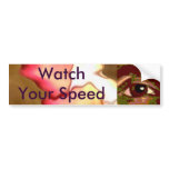 Rose Smile Hearts - Touched by an Angel Bumper Sticker