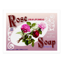 Rose Soap Postcards