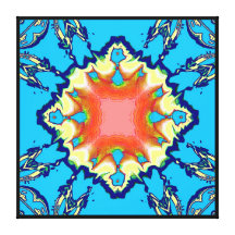 Rose Stone Medallion Wrapped Canvas Canvas Prints