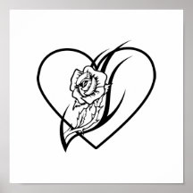 Rose Tattoo Print