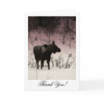 Rose Tinted Moose; Thank You cards
