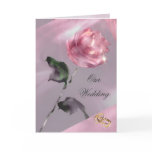 Rose Wedding Invitation Card