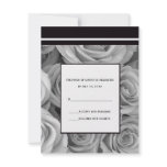Rose Wedding Response Invitation