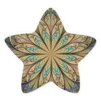 Rose Window Star Stickers