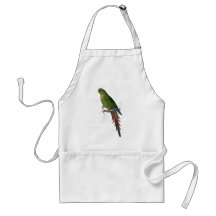 Roseate Parrakeet by Edward Lear Aprons
