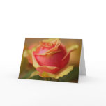 Rosebud Blank Greeting Card