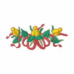 Rosebuds embroidered shirts
